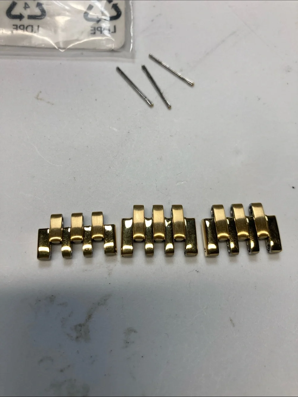 Citizen spare links for NH8352-53P, Gold Tone, Men’s, Links x3, pins x3